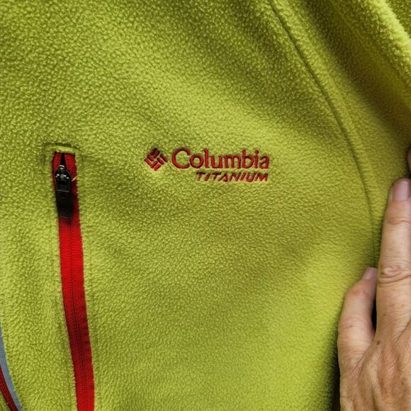 Columbia Titanium Omni Heat Fleece 1/2 Zip Pullover Mens Size L - Picture 3 of 13